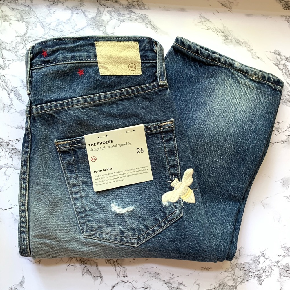 NWT AG The Phoebe Jeans in 23 years - woven dream - Picture 8 of 9
